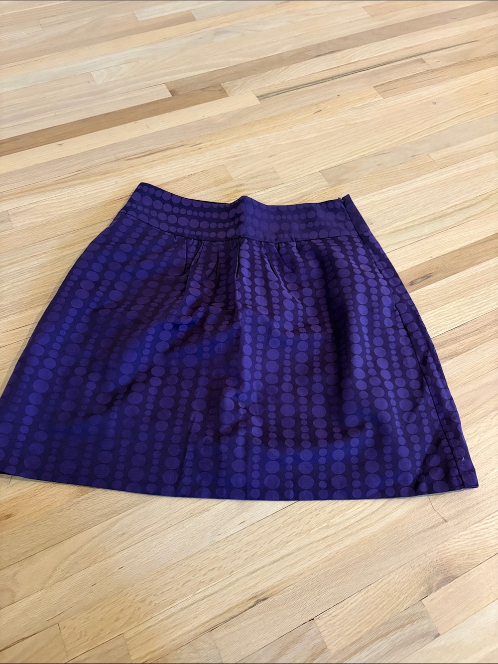 The Limited bundle sale-Purple Polka Dot A-Line Skirt and black and white
